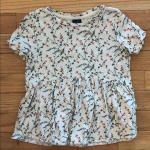Kids peplum top